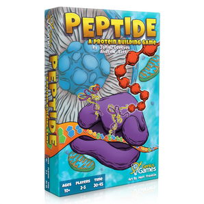 Peptide: A Protein Building Game | A Strategy Card Game with Accurate Science for Gamers and Teachers | Teaches Amino Acids, mRNA, Organelles
