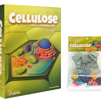 the front of the box of Cellulose : A Plant cell biology game